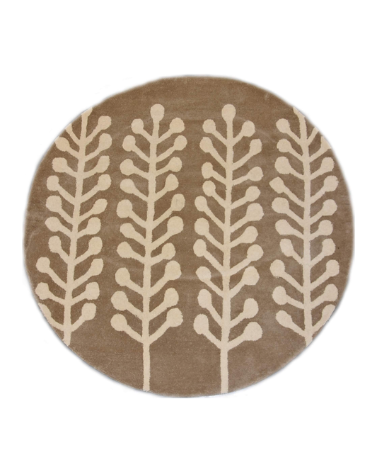 Desert Fern Round Rug
