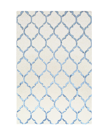 Imperial Trellis Light Blue Rug