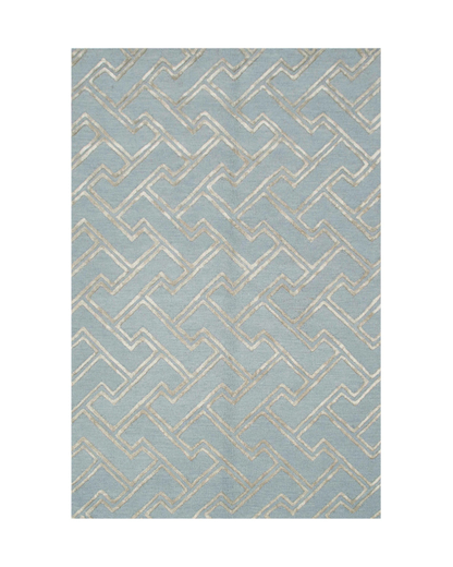 Maze Rug - Light Blue
