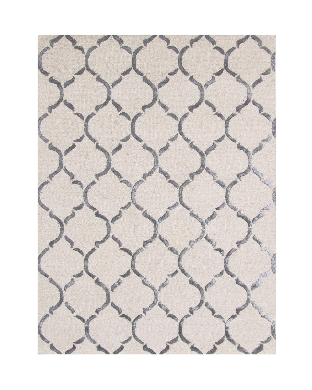 Imperial Trellis Silver Rug