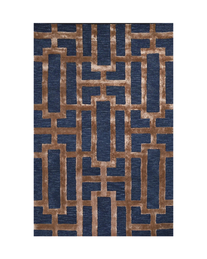 Nexus Broad Dark Blue Rug