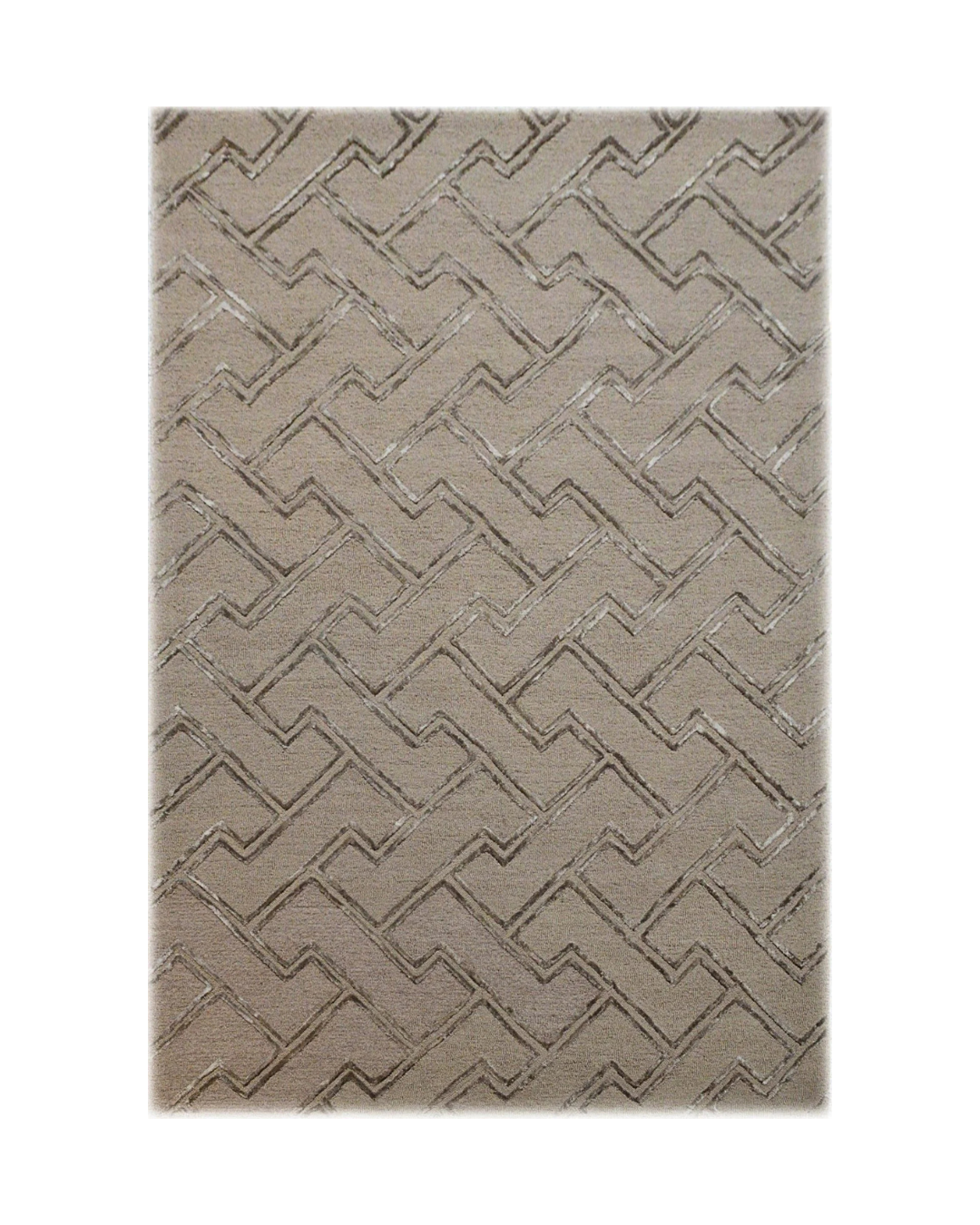 Maze Rug - Mocha