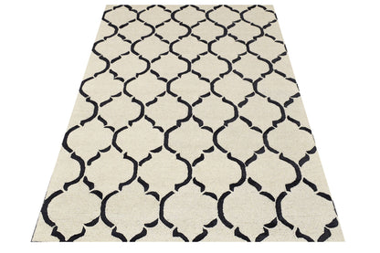 Imperial Trellis Black Rug