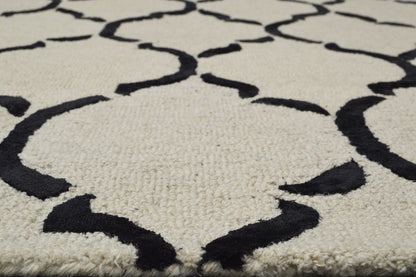 Imperial Trellis Black Rug