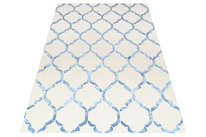 Imperial Trellis Light Blue Rug