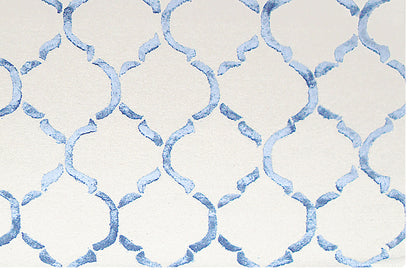 Imperial Trellis Light Blue Rug