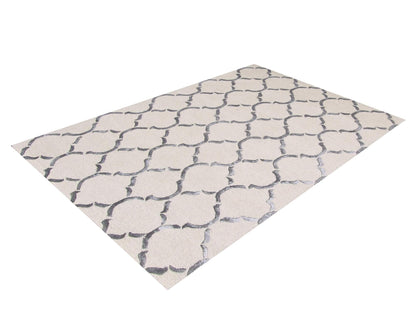 Imperial Trellis Silver Rug