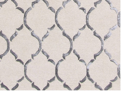 Imperial Trellis Silver Rug