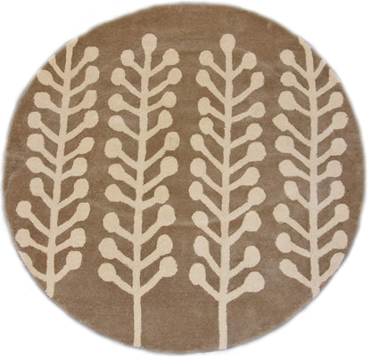 Desert Fern Round Rug