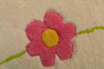 Flora Amour Beige Rug