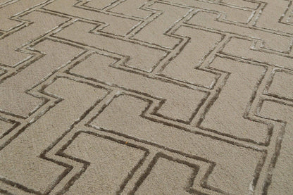 Maze Rug - Mocha